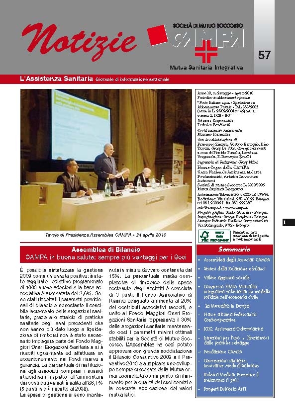 Mutua Campa News Notiziario 57